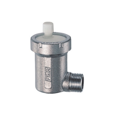 Valvola automatica sfogo aria a squadra a galleggiante 1/2