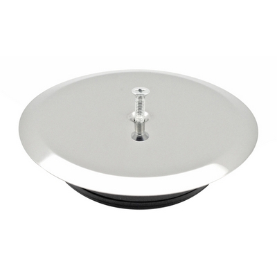 Tappo ad espansione chiuso con piattello inox 120mm
