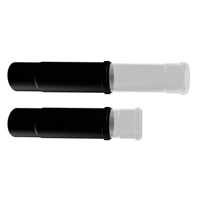 Telescopico smaltato per stufe a pellet 100mm