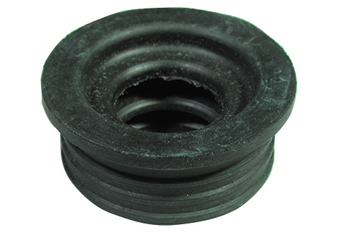 Morsetto in gomma nera per canotti diametro esterno 46mm