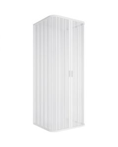 Box doccia angolare 3 Lati 70x100x70cm a soffietto - Lux