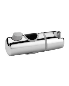 Supporto scorrevole 122x39mm per saliscendi doccia da 25mm