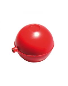 Sfera per galleggiante wc tonda 90mm per alta temperatura rossa