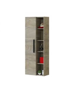 Colonna bagno sospesa Athena/Albert 1 anta 135x51x25cm rovere Alaska (Da Montare)