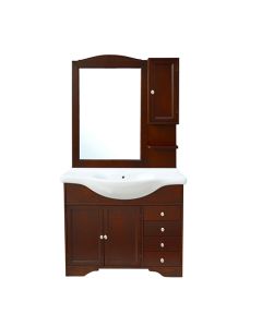 Mobile bagno "Monique" con lavello integrato e Specchio 85cm