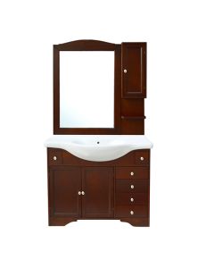 Mobile bagno "Monique" con lavello integrato e Specchio 105cm