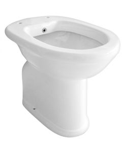 Vaso/bidet per anziani chiuso scarico a muro completo di erogatore