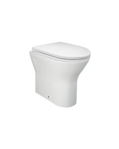 Vaso filo muro Rimless bianco opaco-Feeling