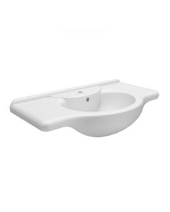 Lavabo a consolle mobile bagno universale 105cm