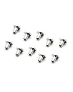 Pastiglie cromate Pucci 10 pz