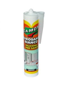 Silicone acetico antimuffa 280ml bianco