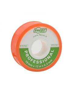 Nastro teflon PTFE Professional h.19mm x 15mt