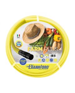 Tubo da giardino antitorsione 5 strati "Farm Plus" 15m 1/2"