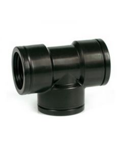 Tee a 90°con filetto F 3/4" x 3/4" x 3/4" per impianti di irrigazione