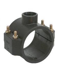 Presa a staffa semplice 25mm x1/2 per impianti di irrigazione