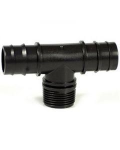 Tee filettata maschio 3/4" x 16mm per impianti di irrigazione