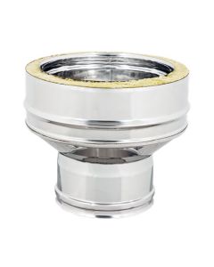 Aumento doppia parete per canne fumarie F130/M80 x M180/F130