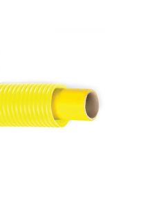 Tubo multistrato per gas con guaina corrugata gialla 16x2mm Tiemme