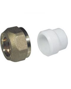 Dado e monocono in Teflon 1/2 x12mm