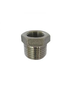 Riduzione MF in acciaio inox 1/2" x 3/8"