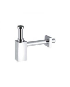 Sifone "Piquadrato" per lavabo in abs 1"1/4x32x250mm