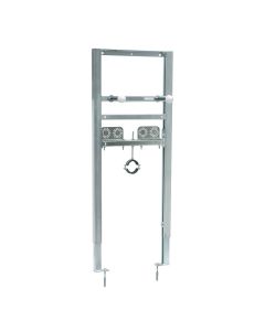 Sistema di fissaggi per lavabo sospeso su cartongesso e muratura