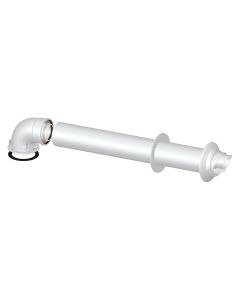 Kit 1 coassiale MF DN 60/100mm per caldaie a condensazione 