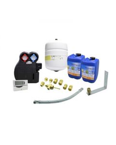 Kit idraulico completo per impianto solare termico circuito forzato 3 collettori