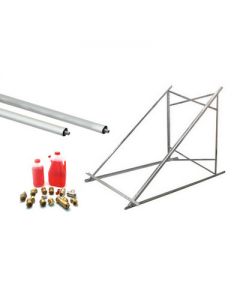 Kit staffe e accessori per impianto solare termico Aton 300lt - 5.44 mq