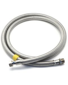 Flessibile per gas MF inox Sicurgas NG 100cm - 1/2x1/2