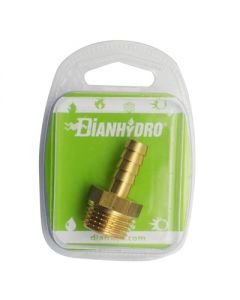 Raccordo portagomma semplice M per gas 1/2 gpl blister