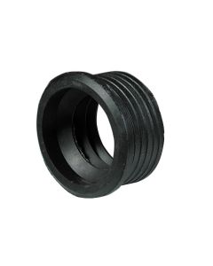 Morsetto in gomma nera per canotti diametro esterno 50mm per canotti diametro 40mm