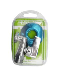 Rubinetto per lavatrice a sfera pesante in ottone cromato blister