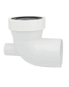 Prolunga wc corta M con guarnizione di tenuta troppo pieno