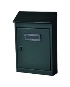 Cassetta postale con tetto cm 20 x 7 x h. 30 verde