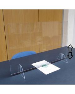 Barriera protettiva Halt Covid 80x50/55cm