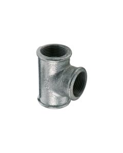 Tee ridotta zincata 1/2 x 3/4