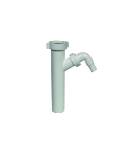 Canotto con attacco lavatrice con dispositivo antirisucchio 1"1/2 x 40mm