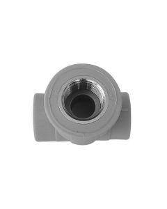 Tee filettato F 1/2 x20mm per tubi in PP