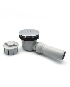 Piletta sifoide per doccia uscita orizzontale 50mm