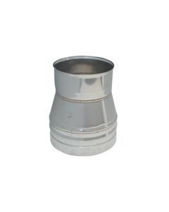 Riduzione acciaio inox 316L per canne fumarie 250-200mm
