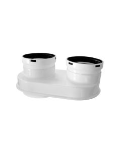 Kit scarico sdoppiato per caldaie a gas condensazione Baxi 
