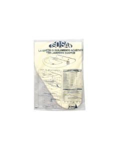 Protezione acustica per lavabo sospesi 5mm
