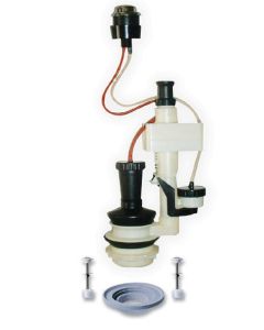 Meccanismo Unidual doppio flusso e kit monoblocco per cassette di scarico Tremolada