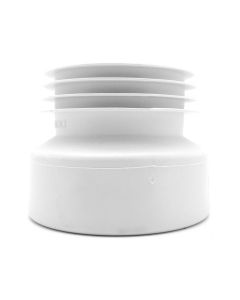 Prolunga wc in pvc diritta 90-100mm