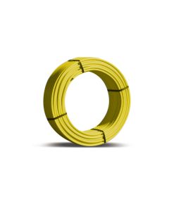 Tubo giallo nudo per gas 16x2mm