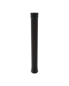Tubo di scarico a innesto Phono Black 2 bicchieri 40x500mm