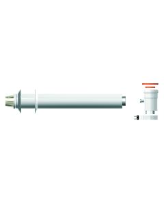 Kit scarico coassiale 60/100mm partenza VT 750mm