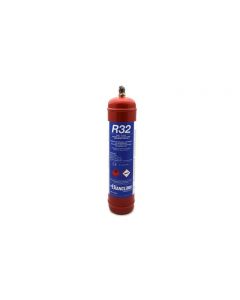 Bombola ricaricabile contenente gas refrigerante R32 1800g