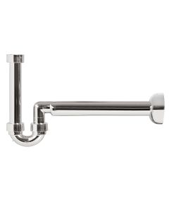 Sifone per bidet in abs metallizzato 1"1/4 - 1" x40-32mm